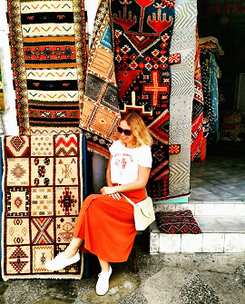 Carpet store in Asilah Morocco